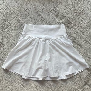 Real Me Crossover White Skort